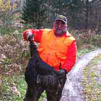 That's a big turkey!  Oops! That's Billy!